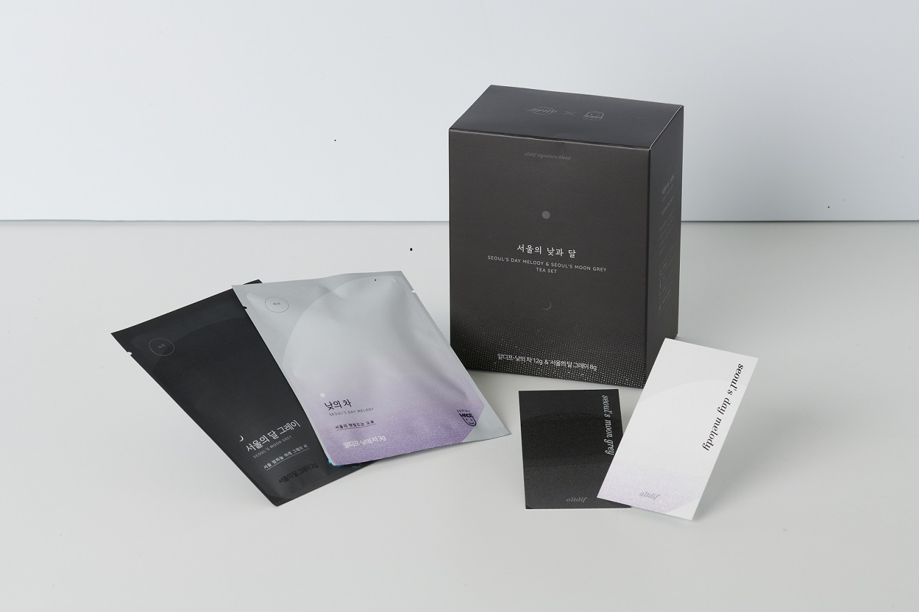 "Seoul Scent Tea Bags & Tea Cards and Seoul's Moon Tea Perfume" released